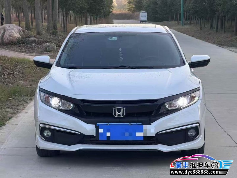 21年本田思域轿车抵押车出售