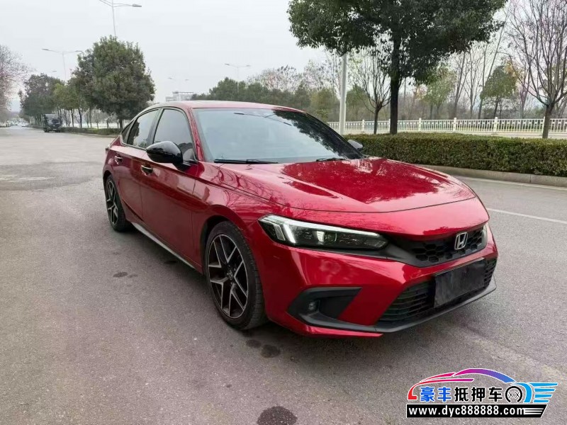 23年本田思域轿车抵押车出售