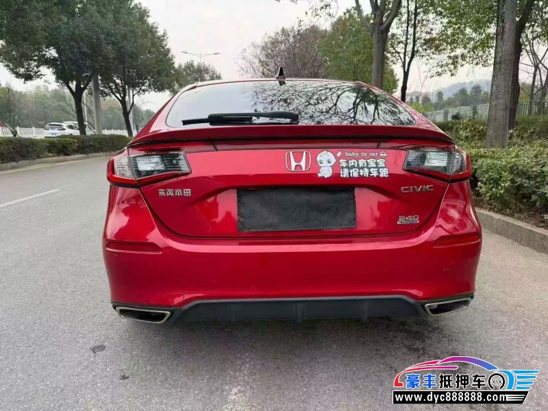 23年本田思域轿车抵押车出售