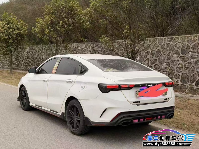 24年吉利缤瑞轿车抵押车出售