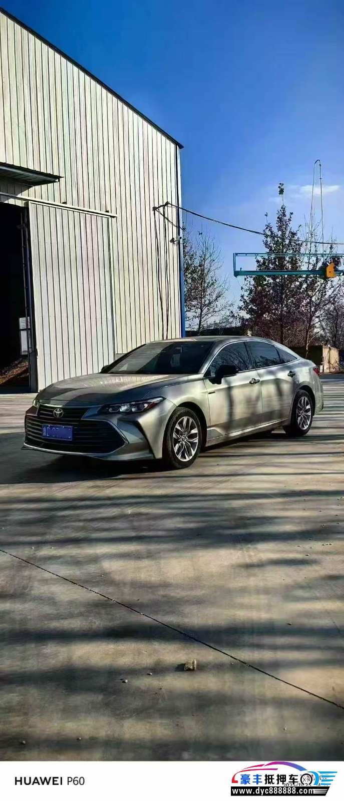 20年丰田亚洲龙轿车抵押车出售