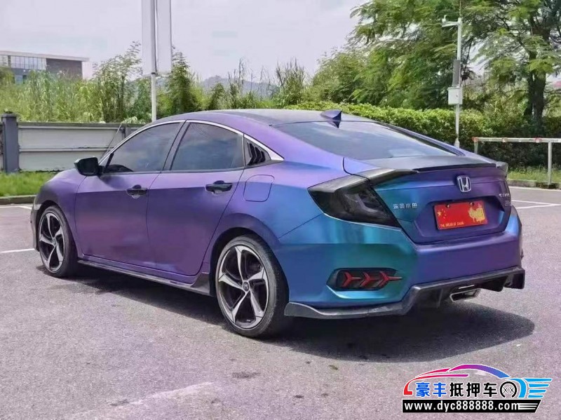 21年本田思域轿车抵押车出售