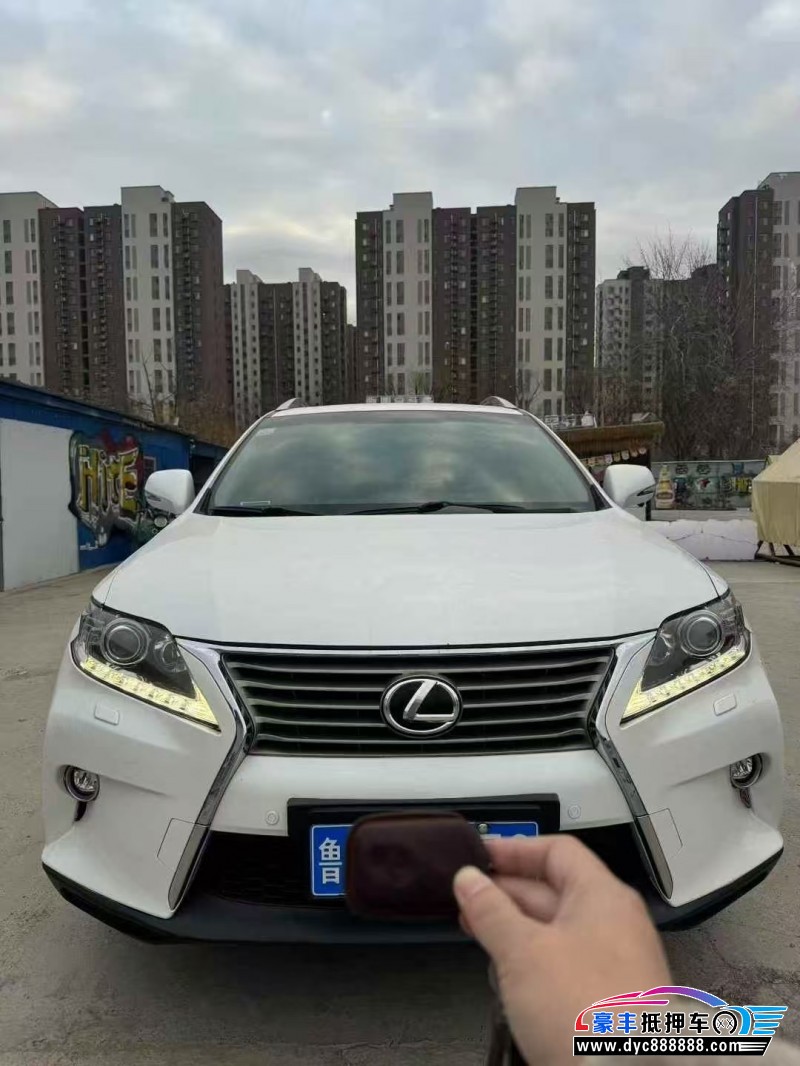15年雷克萨斯RXSUV抵押车出售
