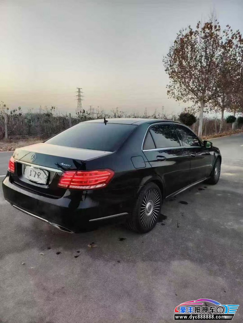 15年奔驰E轿车抵押车出售