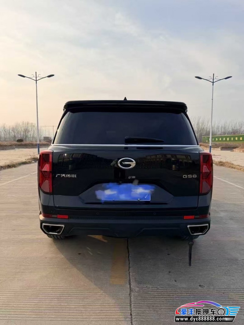 25年传祺GS8轿车抵押车出售