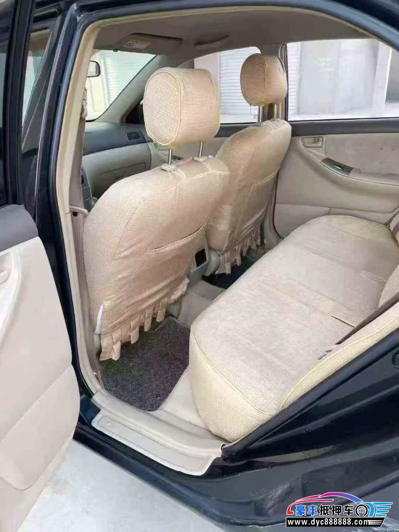 12年丰田花冠轿车抵押车出售