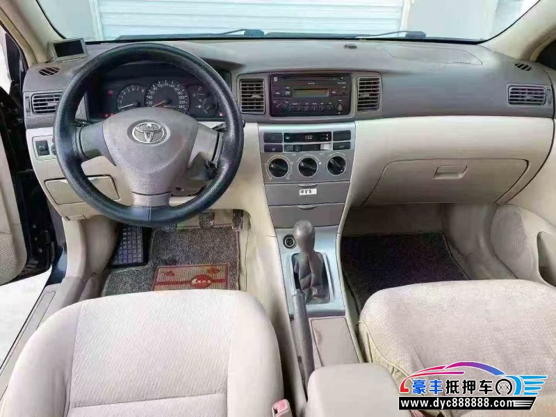 12年丰田花冠轿车抵押车出售