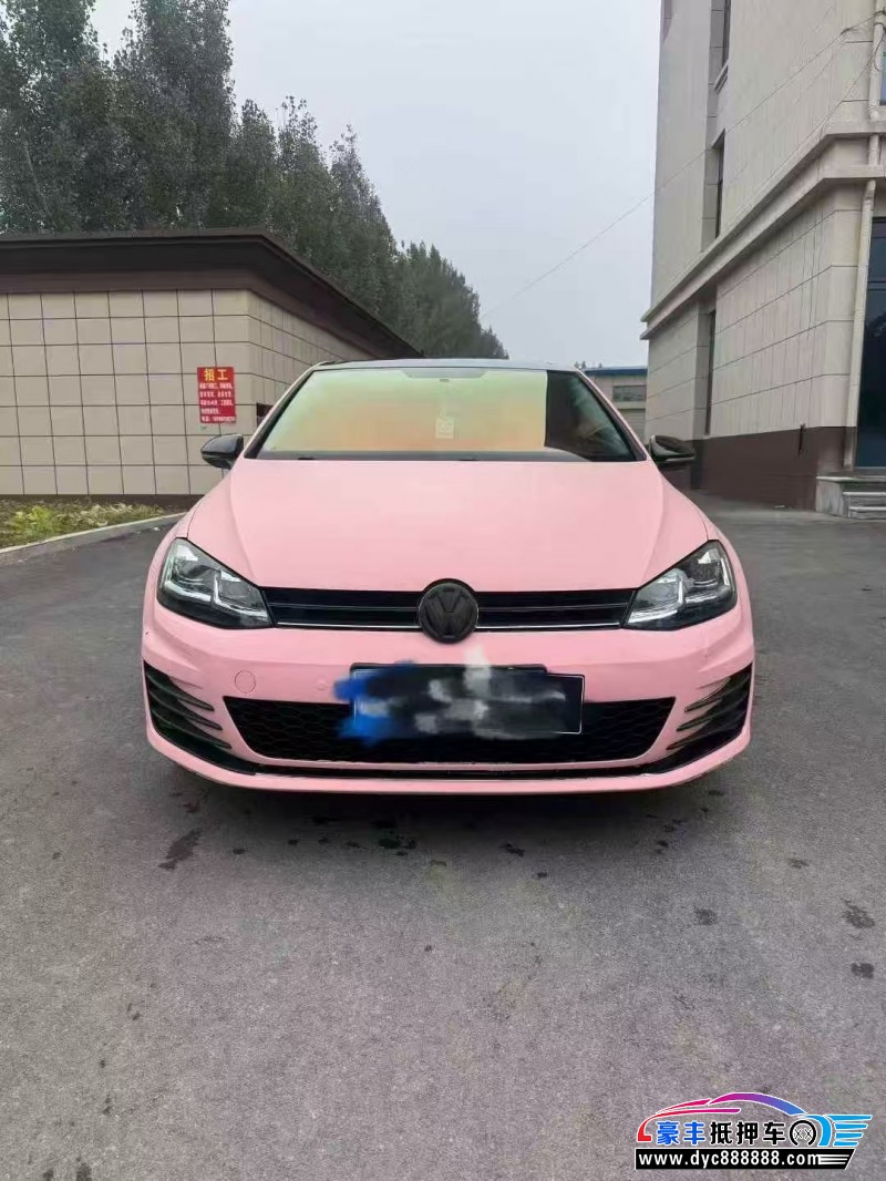 17年大众高尔夫轿车抵押车出售