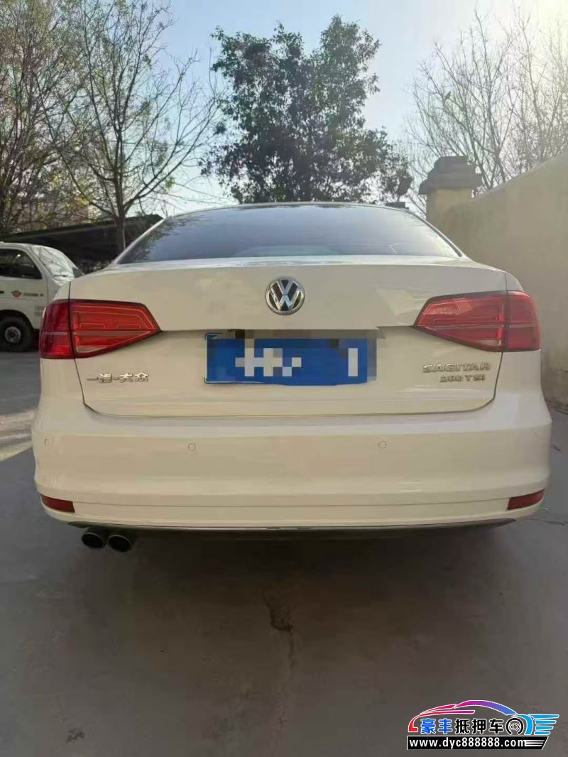 18年大众速腾轿车抵押车出售