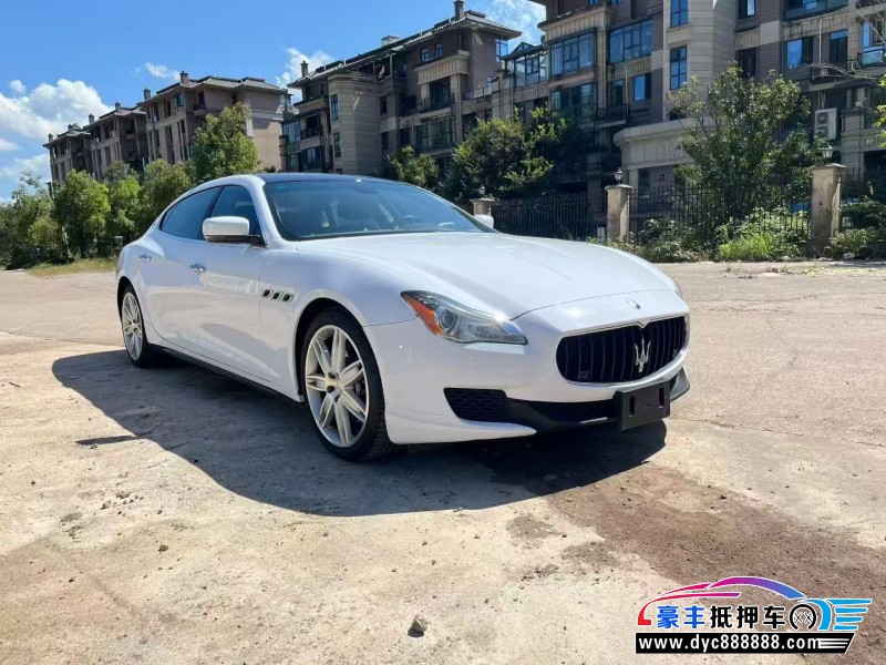 15年玛莎拉蒂总裁轿车抵押车出售
