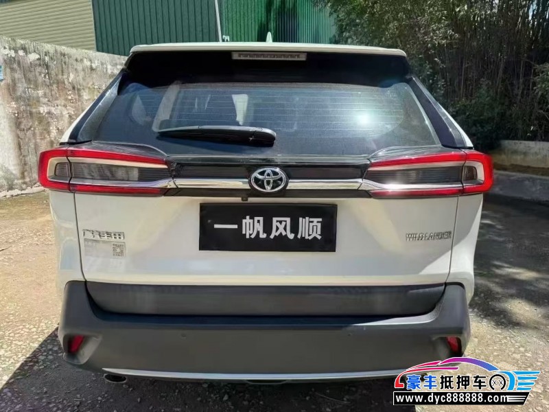 21年丰田威兰达轿车抵押车出售