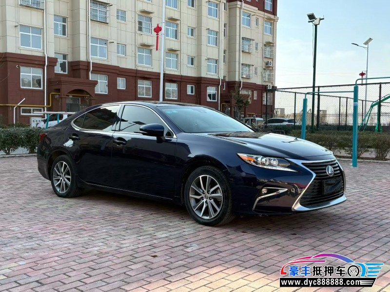 17年雷克萨斯ES轿车抵押车出售