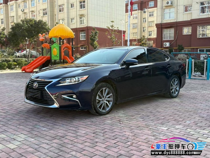 17年雷克萨斯ES轿车抵押车出售