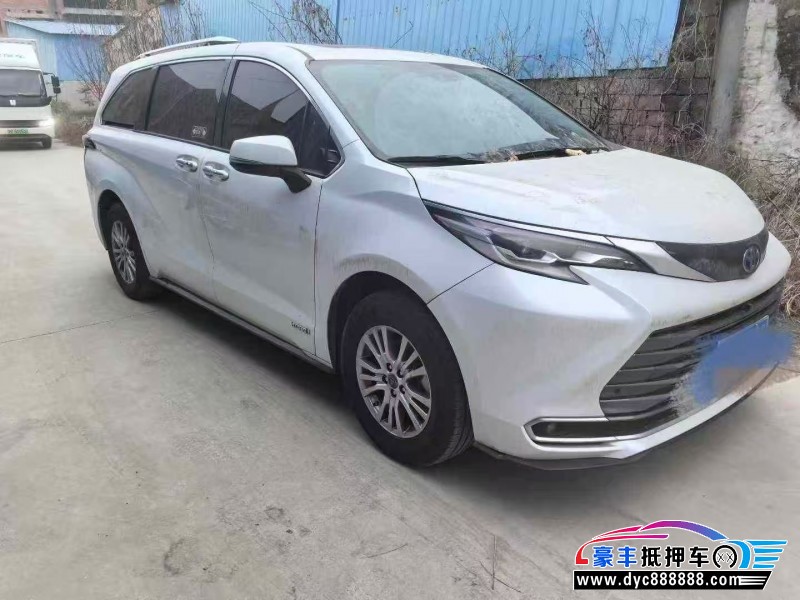 23年丰田塞纳轿车抵押车出售