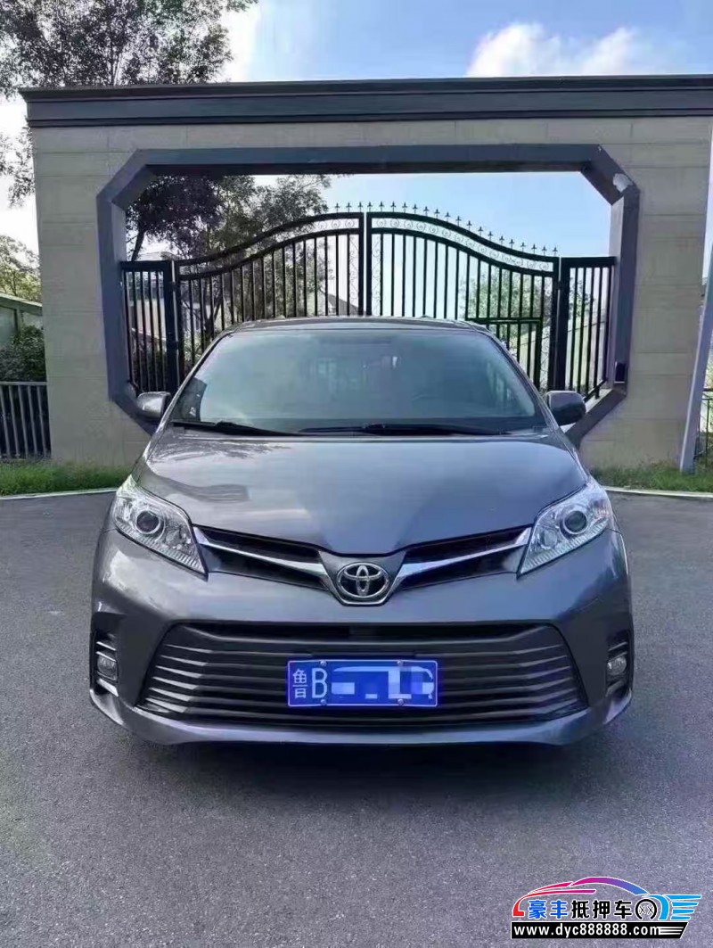 19年丰田塞纳轿车抵押车出售