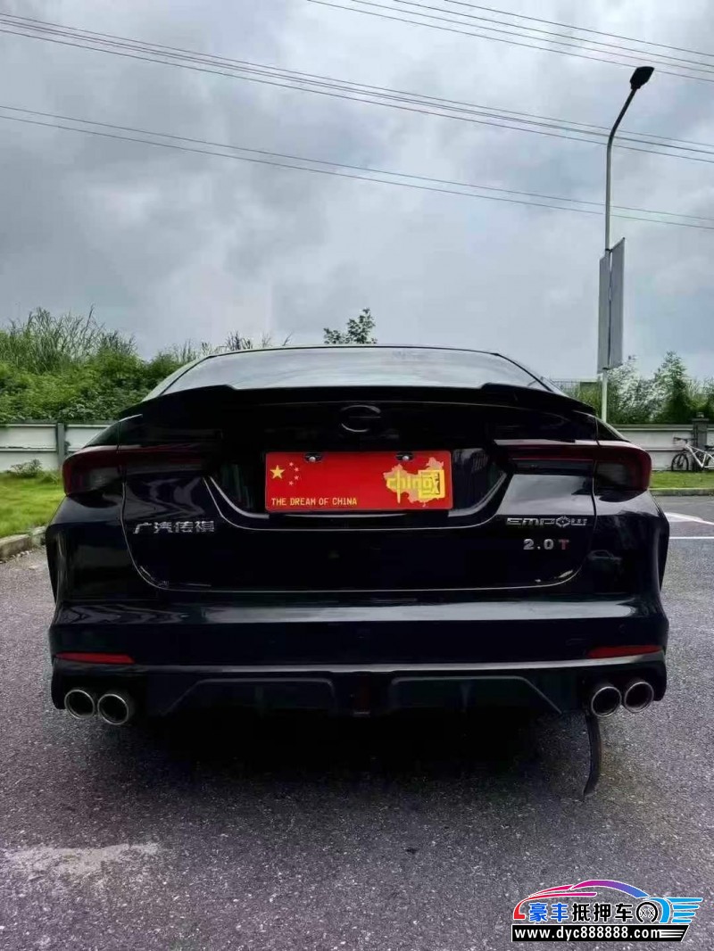 23年传祺影豹轿车抵押车出售