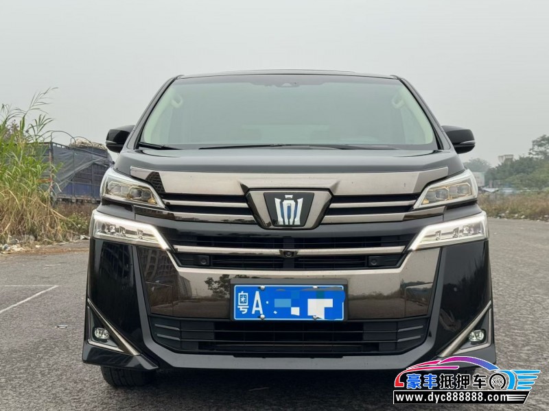 22年丰田威尔法轿车抵押车出售