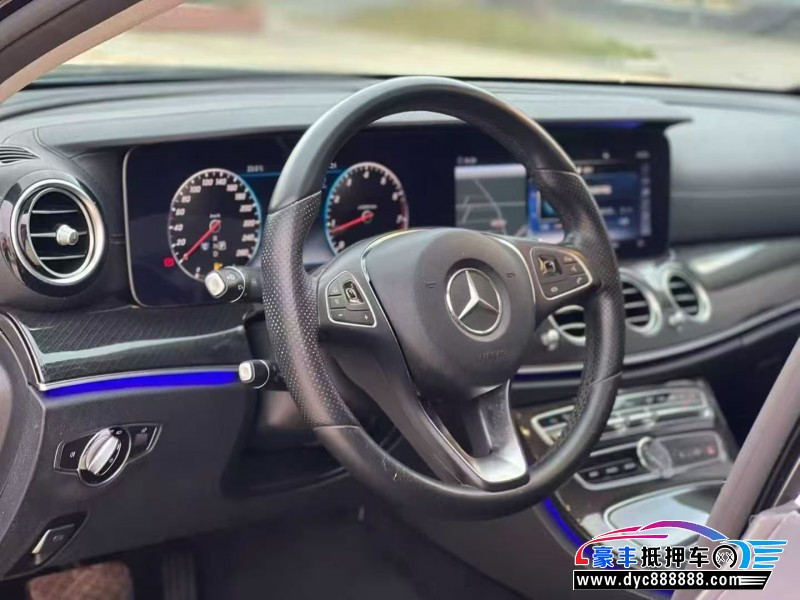 18年奔驰E轿车抵押车出售