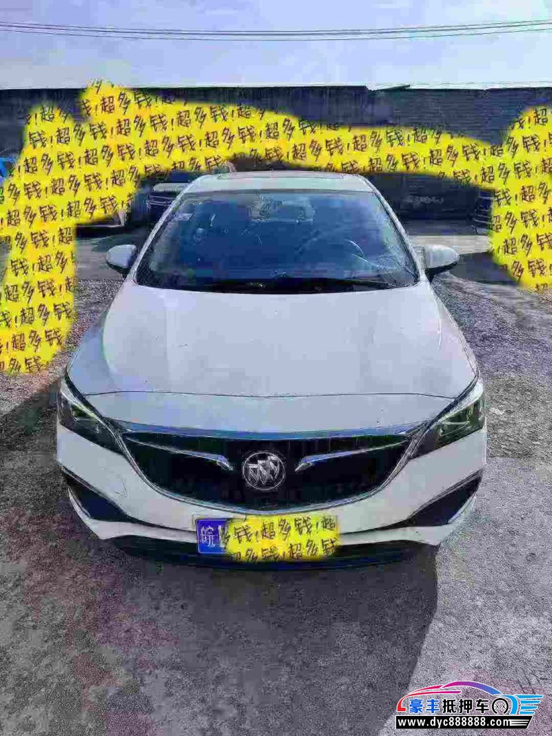 18年别克威朗轿车抵押车出售