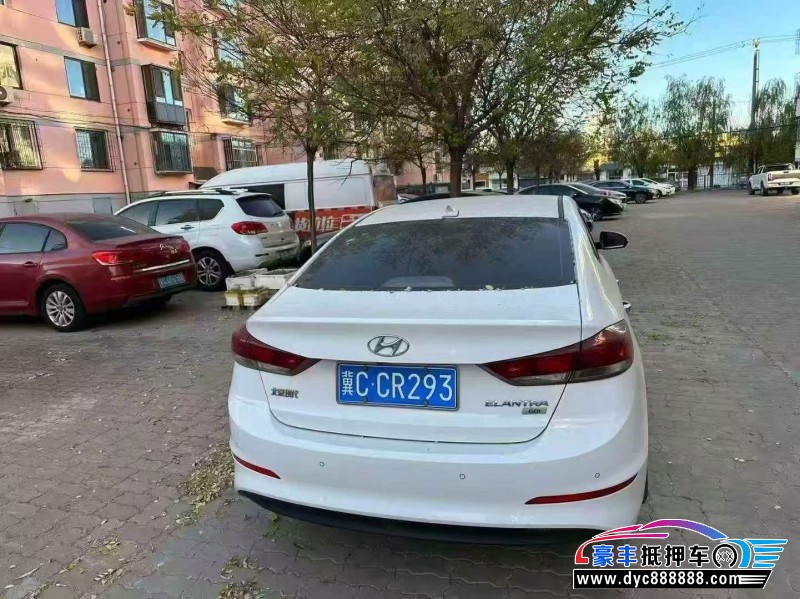 18年现代领动轿车抵押车出售