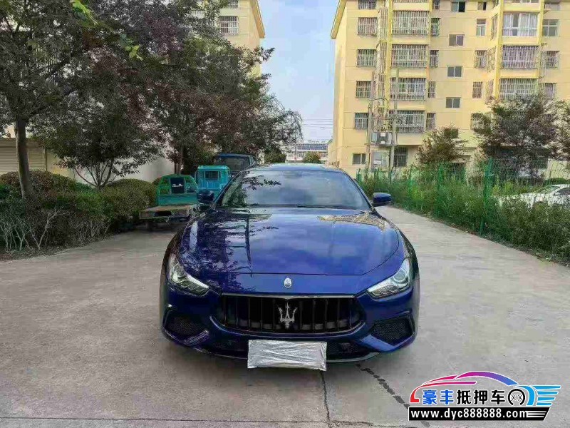 21年玛莎拉蒂Ghibli轿车抵押车出售