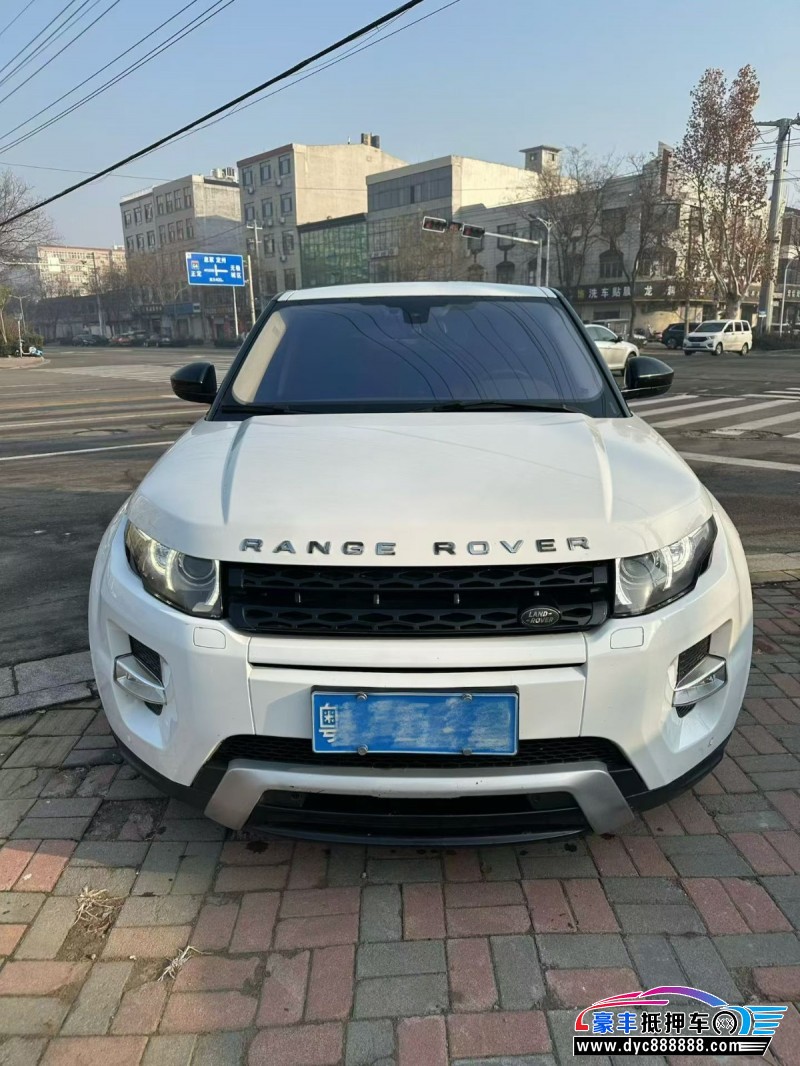 抵押车出售16年路虎揽胜极光轿车