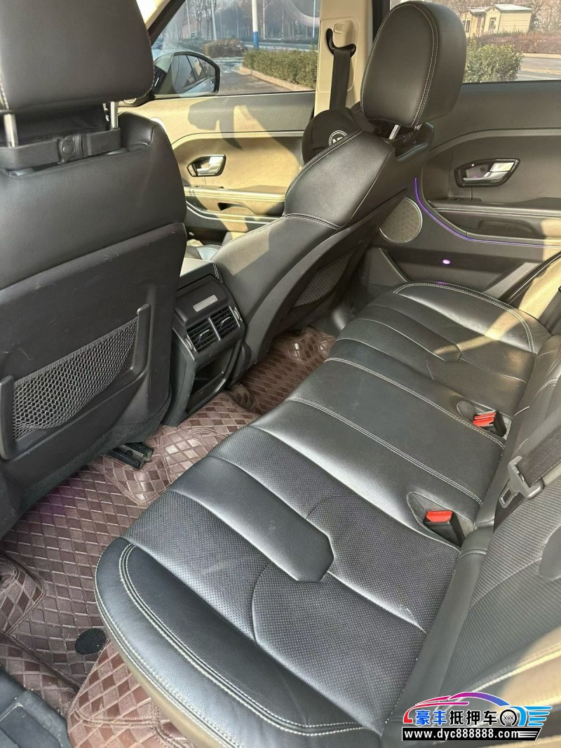 16年路虎揽胜极光轿车抵押车出售