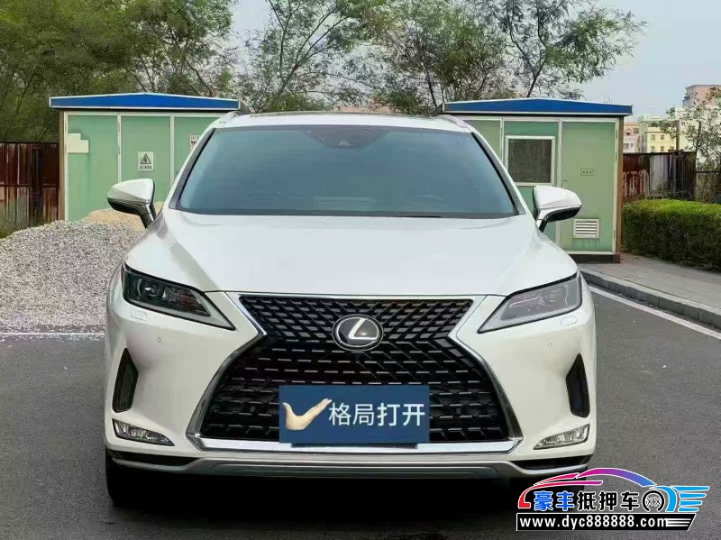 22年雷克萨斯RX轿车抵押车出售