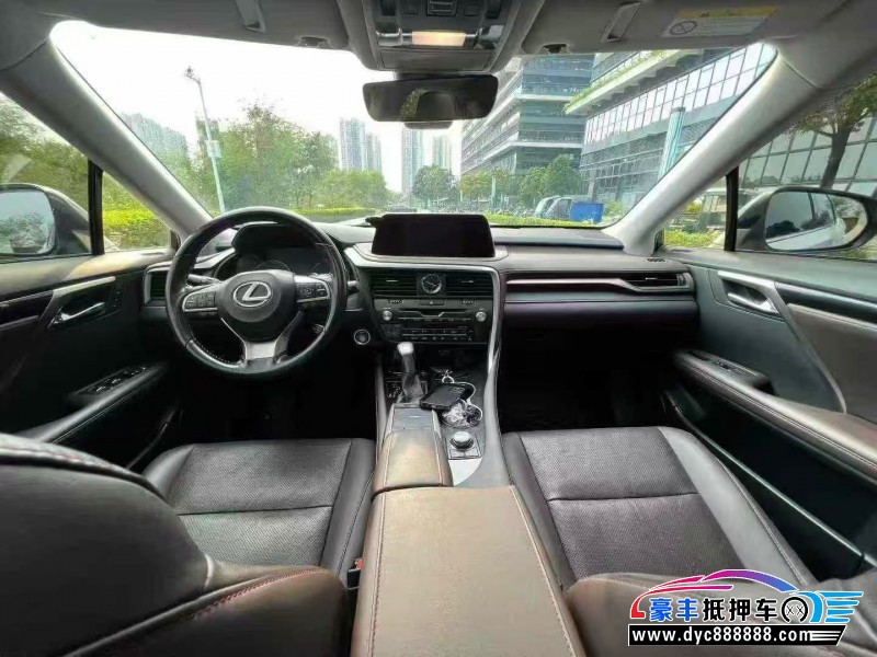 22年雷克萨斯RX轿车抵押车出售