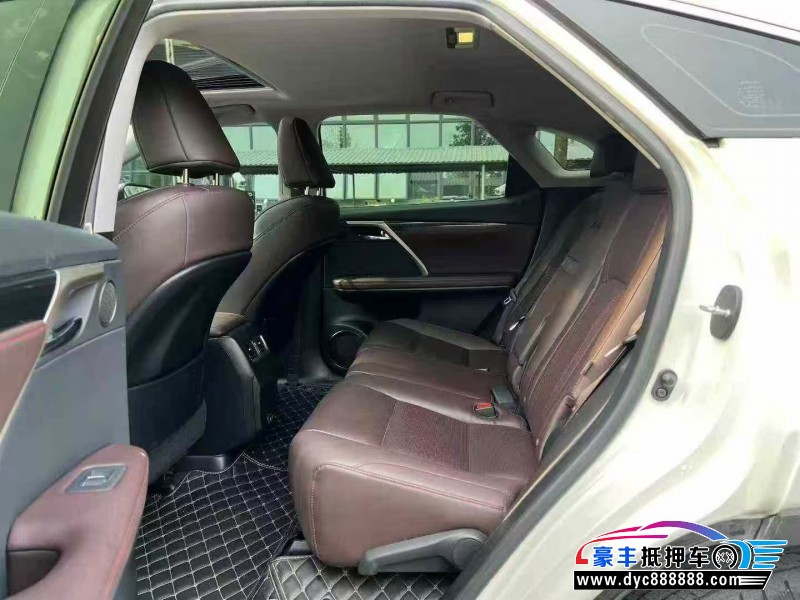 22年雷克萨斯RX轿车抵押车出售