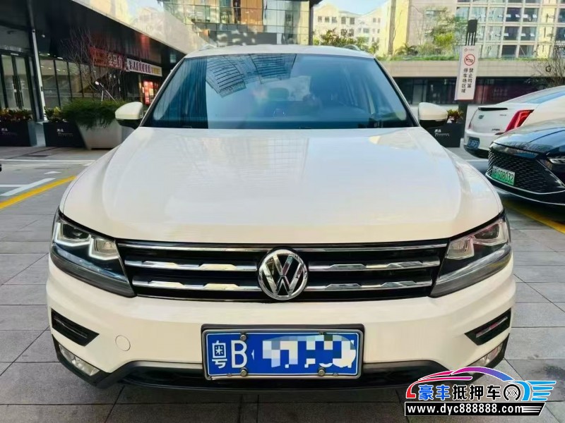 18年大众途观L轿车抵押车出售