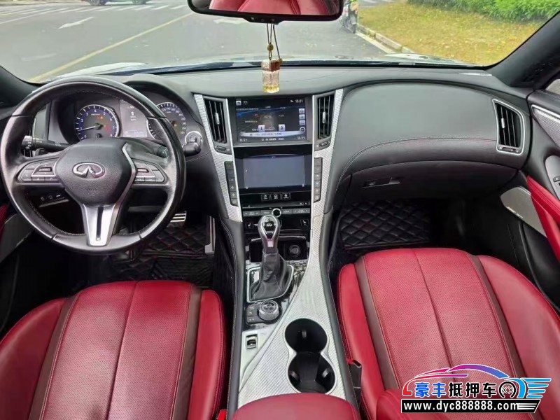 19年英菲尼迪Q60S轿车抵押车出售