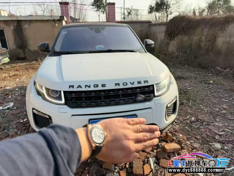 抵押车出售17年路虎揽胜极光轿车