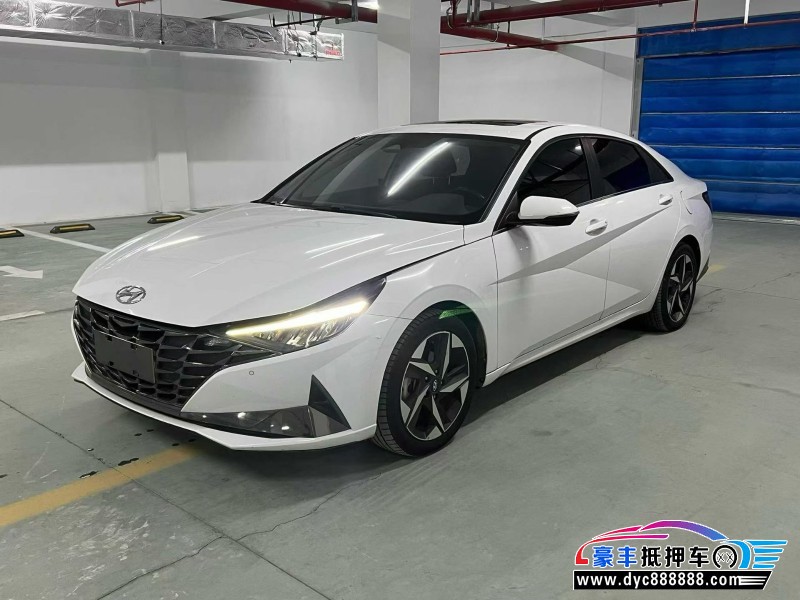 21年现代伊兰特轿车抵押车出售