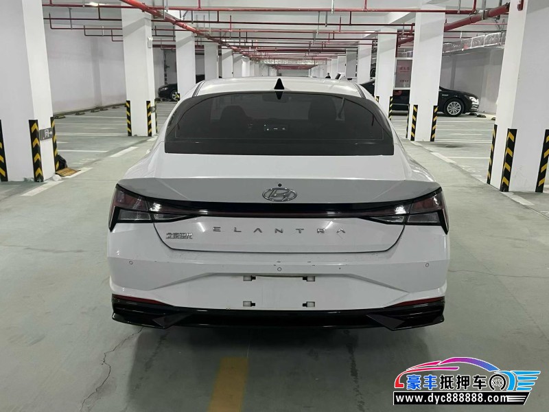 21年现代伊兰特轿车抵押车出售