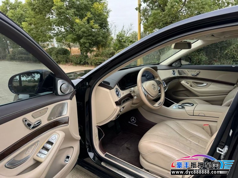 17年奔驰S轿车抵押车出售