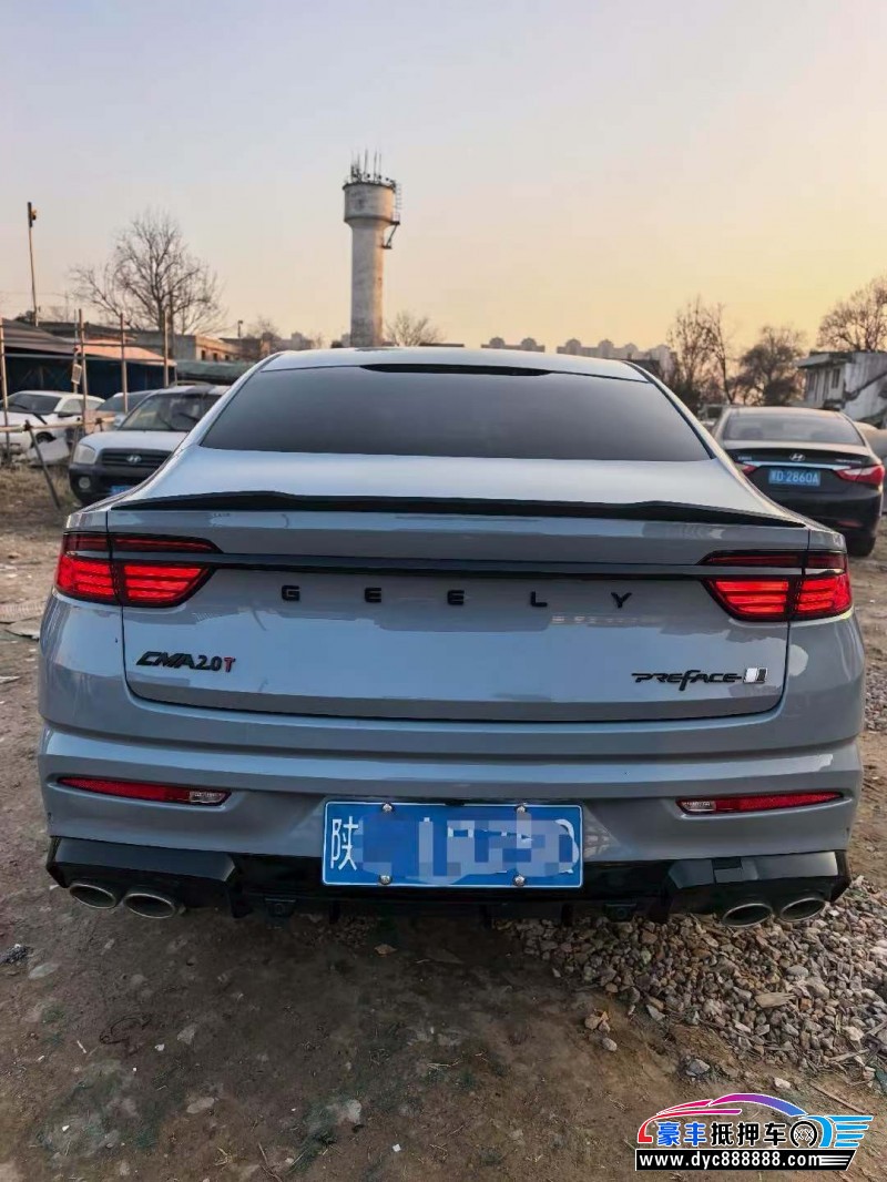 22年吉利星瑞轿车抵押车出售