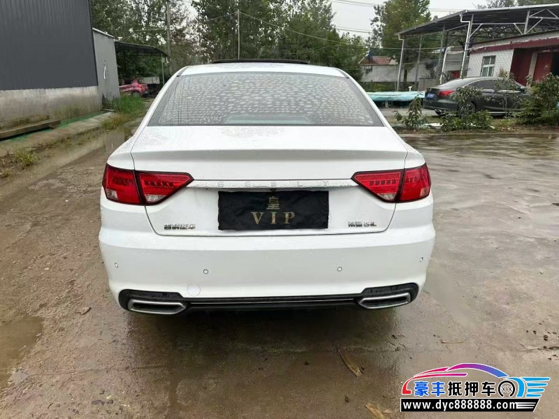 18年吉利帝豪GL轿车抵押车出售