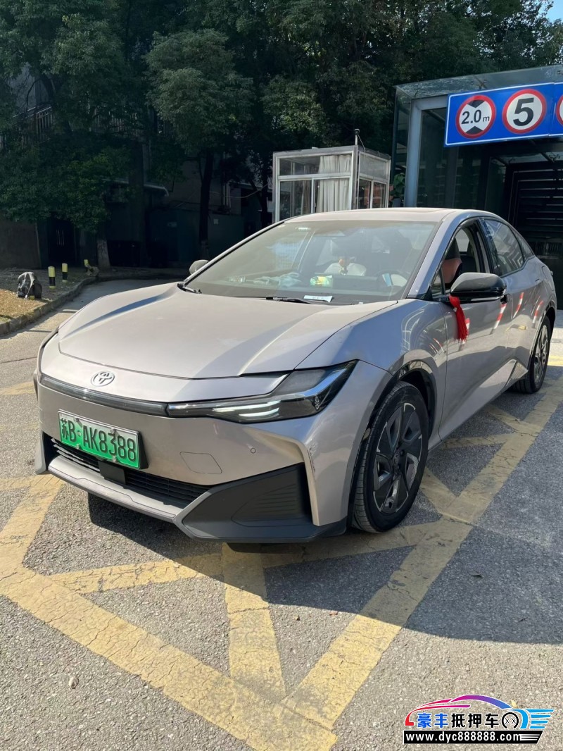 25年丰田BZ3轿车抵押车出售