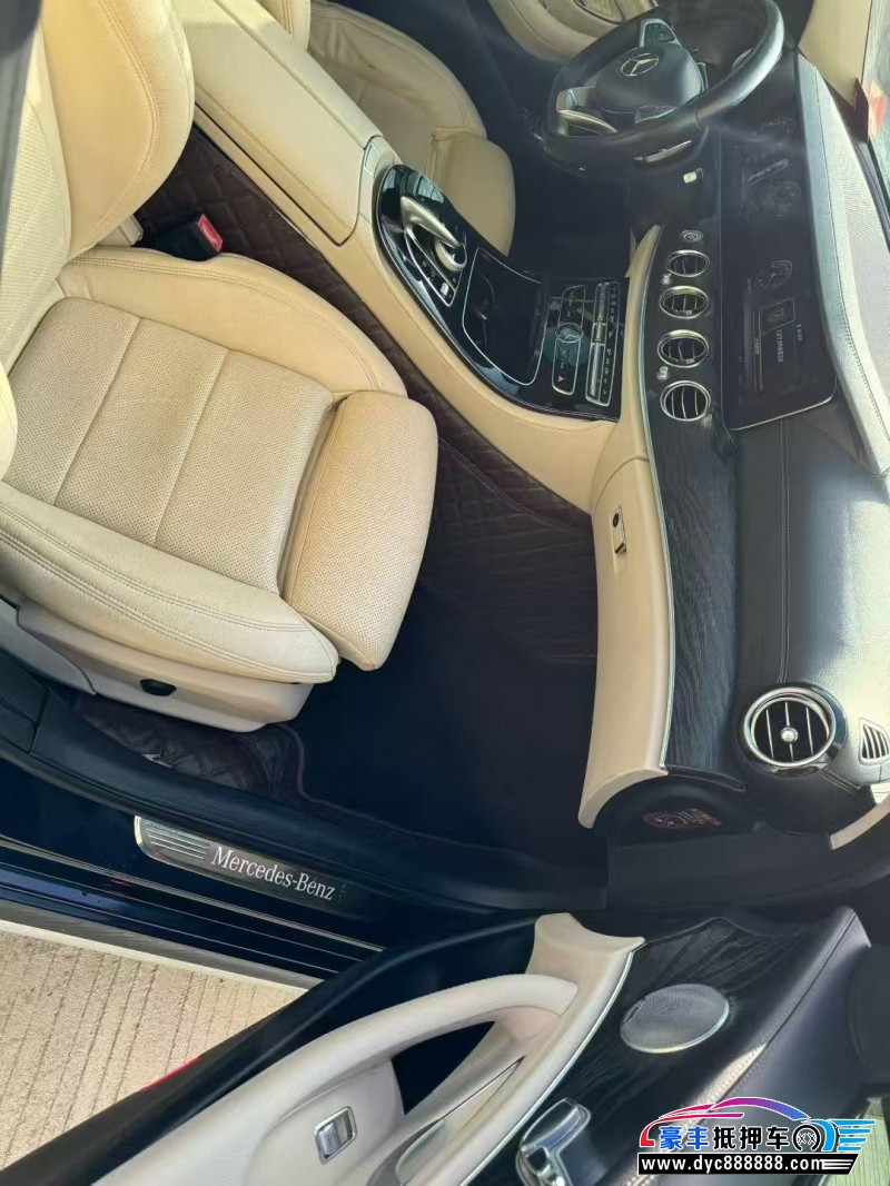 17年奔驰E轿车抵押车出售