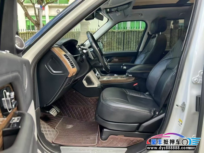 18年路虎揽胜行政轿车抵押车出售