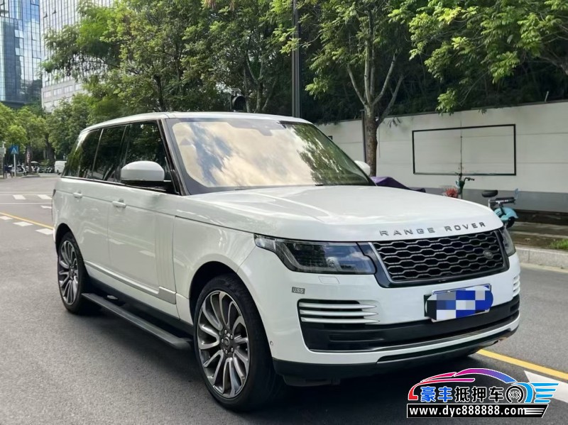18年路虎揽胜行政轿车抵押车出售