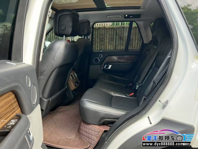 18年路虎揽胜行政轿车抵押车出售