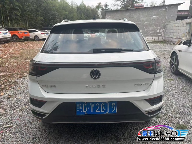 25年大众探歌轿车抵押车出售