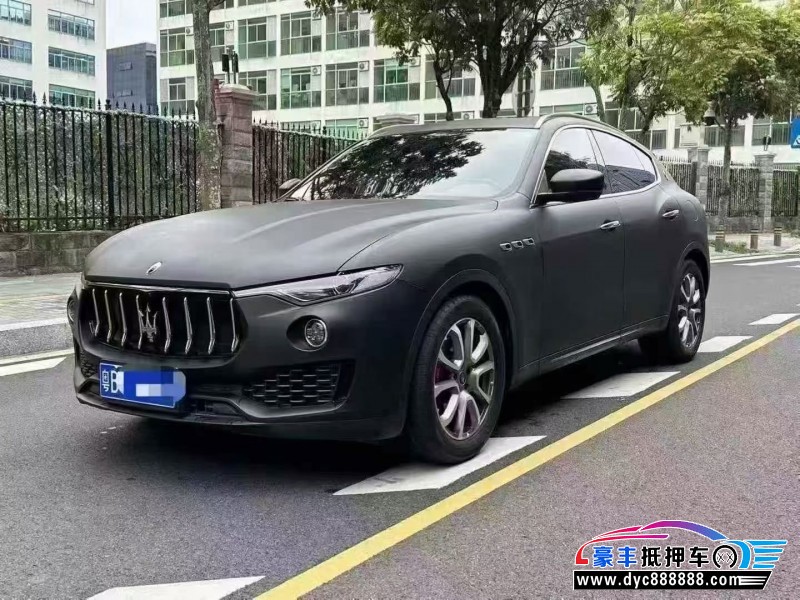 22年玛莎拉蒂莱万特轿车抵押车出售