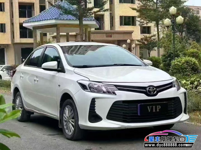 22年丰田威驰轿车抵押车出售