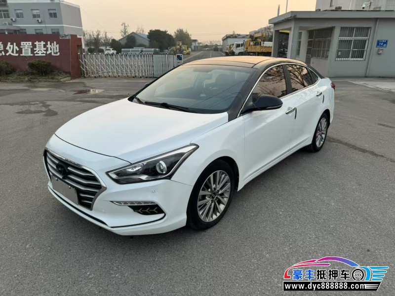 19年现代名图轿车抵押车出售