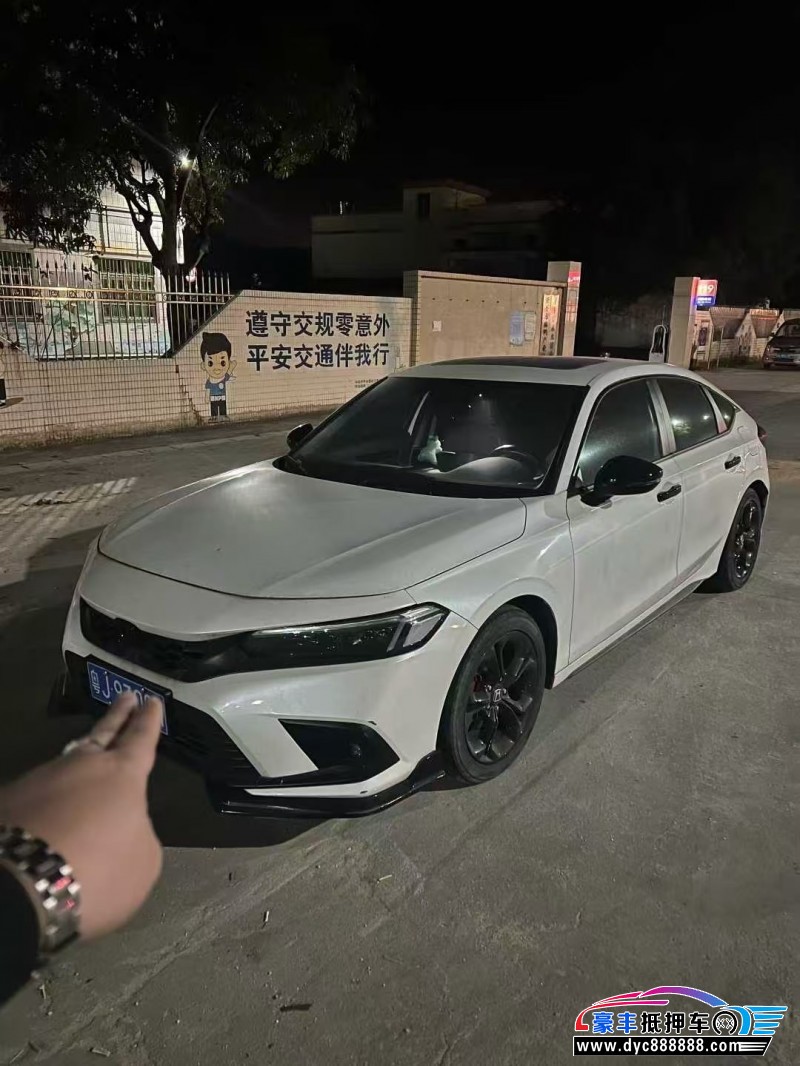 23年本田思域轿车抵押车出售