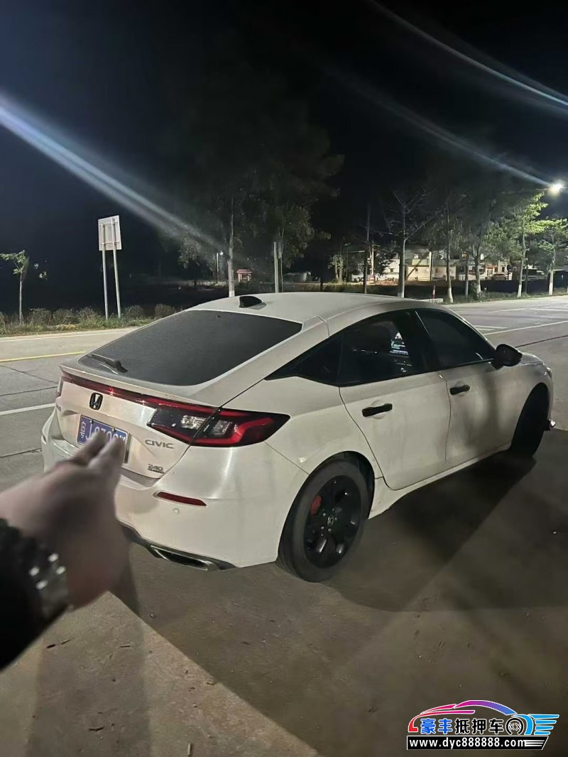 23年本田思域轿车抵押车出售