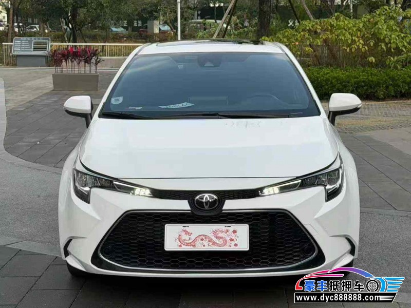 23年丰田雷凌轿车抵押车出售